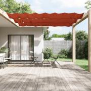 vidaXL Markis vertikal terrakotta 100x360 cm oxfordtyg