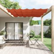 vidaXL Markis vertikal terrakotta 100x270 cm oxfordtyg