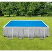 Intex Poolöverdrag solenergi blå 476x234 cm polyeten