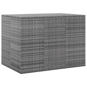 vidaXL Dynbox PE-rotting 145x100x103 cm grå