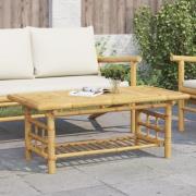 vidaXL Soffbord 110x55x45 cm bambu