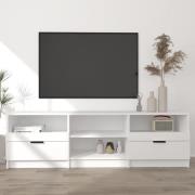 vidaXL Tv-bänk vit 150x33,5x45 cm konstruerat trä