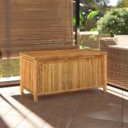 vidaXL Trädgårdslåda 110x52x55cm bambu