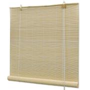 vidaXL Rullgardin naturlig bambu 120 x 220 cm