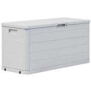 vidaXL Dynbox 280 liter ljusgrå