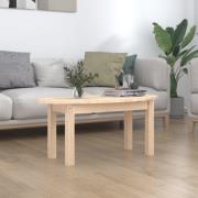 vidaXL Soffbord 80x40x35 cm massiv furu