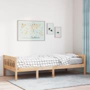 vidaXL Barnsäng utan madrass 80x200 cm massiv furu