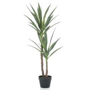 Emerald Konstväxt Yucca i kruka 110 cm