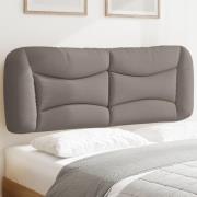 vidaXL Dyna till huvudgavel taupe 140 cm tyg