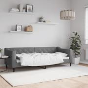 vidaXL Dagbädd mörkgrå 80x200 cm tyg