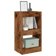 vidaXL Bokhylla/Rumsavdelare gammalt trä 40x30x72 cm