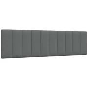 vidaXL Headboard Cushion "Hanko" Dark Grey 180 cm Fabric