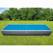 Intex Poolöverdrag solenergi rektangulärt 975x488 cm