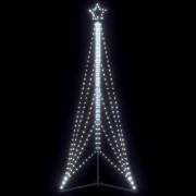vidaXL LED julgran 525 LED kallvit 302 cm