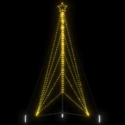 vidaXL LED julgran 615 LEDs varmvit 404,5 cm