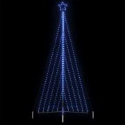 vidaXL LED julgran 570 LEDs blå 399 cm