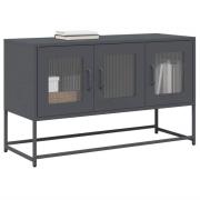 vidaXL TV-bänk antracit 100,5x39x60,5 cm kallvalsat stål