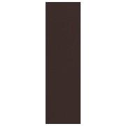 vidaXL Dörrmatta brun 115x400 cm