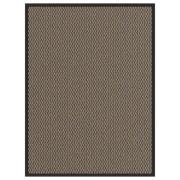 vidaXL Dörrmatta brun 90x120 cm