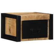 vidaXL Sängbord 2 st 40x35x25 cm massivt grovt trä mango