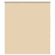 vidaXL Rullgardin mörkläggningsbeige 120x150 cm tyg bredd 116,6 cm