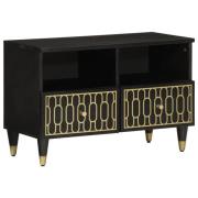 vidaXL Tv-bänk 70x33x46 cm massivt mangoträ