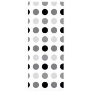 vidaXL Rullgardin för dusch 110x240 cm tyg bredd 106 cm