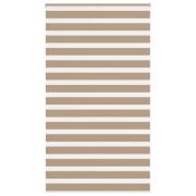 vidaXL Rullgardin zebra 120x230 cm tyg bredd 115,9 cm polyester