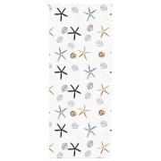 vidaXL Rullgardin för dusch 90x240 cm tyg bredd 86 cm