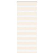 vidaXL Rullgardin zebra 65x150 cm tyg bredd 60,9 cm polyester