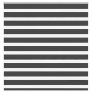 vidaXL Rullgardin zebra svart 145x100 cm tyg bredd 140,9cm polyester