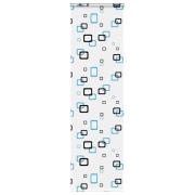 vidaXL Duschrullgardin med kassett 70x240 cm tyg bredd 66 cm