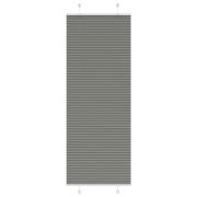vidaXL Plisserad persienn antracit 80x200cm tyg bredd 79,4cm polyester