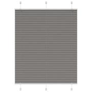 vidaXL Plisserad persienn antracit 110x150 cm tyg bredd 109,4 cm