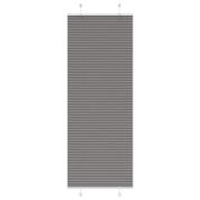 vidaXL Plisserad persienn antracit 70x200cm tyg bredd 69,4cm polyester
