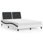 vidaXL Bed Frame without Mattress "Zadar" Black 90x190 cm Faux Leather