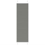 vidaXL Plisserad persienn antracit 65x200cm tyg bredd 64,4cm polyester