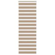vidaXL Rullgardin zebra 75x200 cm tyg bredd 70,9 cm polyester