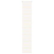 vidaXL Rullgardin zebra 45x230 cm tyg bredd 40,9 cm polyester
