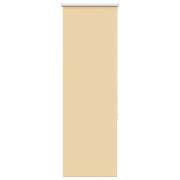 vidaXL Rullgardin mörkläggningsbeige 45x150 cm tyg bredd 40,7 cm