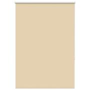 vidaXL Rullgardin mörkläggningsbeige 115x175 cm tyg bredd 110,7 cm