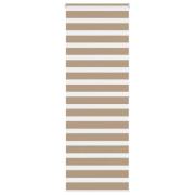 vidaXL Rullgardin zebra 80x200 cm tyg bredd 75,9 cm polyester