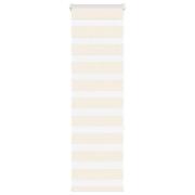 vidaXL Rullgardin zebra 40x150 cm tyg bredd 35,9 cm polyester