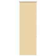vidaXL Rullgardin mörkläggningsbeige 45x175 cm tyg bredd 40,7 cm