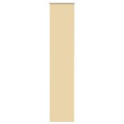 vidaXL Rullgardin mörkläggningsbeige 45x210 cm tyg bredd 40,7 cm