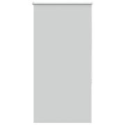 vidaXL Rullgardin mörkläggning ljusgrå 65x150 cm tyg bredd 60,7 cm