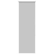 vidaXL Rullgardin mörkläggning ljusgrå 55x130 cm tyg bredd 50,7 cm
