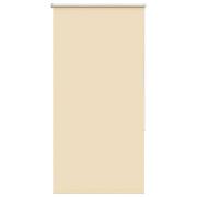 vidaXL Rullgardin mörkläggningsbeige 85x175 cm tyg bredd 80,7 cm