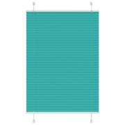 vidaXL Plisserad persienn bensingrön 85x100 cm tyg bredd 84,4cm