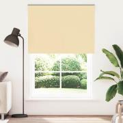 vidaXL Rullgardin mörkläggningsbar beige 165x230 cm tyg bredd 161,6 cm